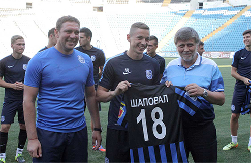 Шаповал покинул Черноморец Одесситы разорвали соглашение с полузащитником Сергеем Шаповалом.