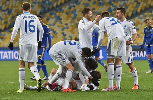 Динамо выходит в плей-офф Лиги чемпионов! В Киеве завершился матч шестого тура группового этапа Лиги чемпионов.