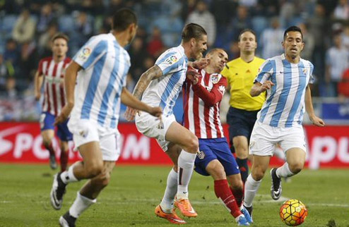 Малага обыграла Атлетико Закончился матч 16-го тура чемпионата Испании.
