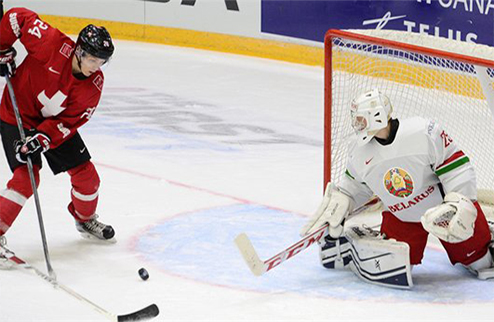 МЧМ-2016. Швейцария выбивает Беларусь из элитного дивизиона Завершился второй матч серии за выживание на молодежном чемпионате мира.