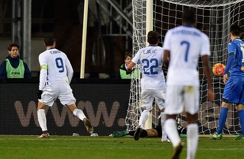 Интер минимально побеждает Эмполи Закончился очередной матч 18-го тура Серии А.