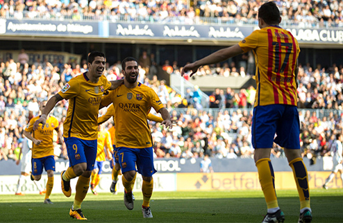 Барселона обыграла Малагу Завершился первый поединок 21-го тура испанского чемпионата.