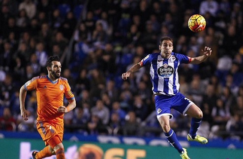 Валенсия вырывает ничью в матче против Депортиво Завершился очередной матч 21-го тура чемпионата Испании.