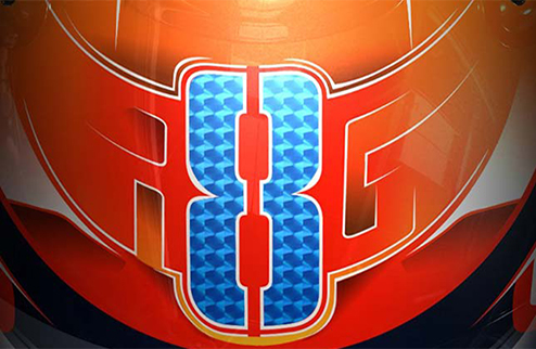 Формула-1. Грожан представил новую раскраску шлема. ФОТО Ромен Грожан представил новую раскраску шлема, в котором он будет выступать в 2016-м году за ру...