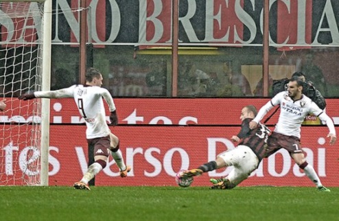 Серия А. Милан одержал минимальную победу над Торино На Сан Сиро состоялся очередной поединок 27-го тура чемпионата Италии.