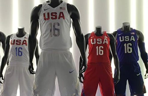 Nike представил новую форму сборной США. ФОТО Компания Nike представила форму, в которой сборная США будет выступать на Олимпиаде-2016 в Рио-де-Жанейро.