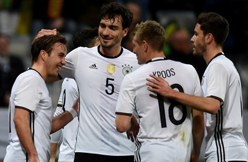 ТМ. Германия громит Италию, Португалия обыграла Бельгию, ничья Ирландии и Словакии Состоялись очередные матчи между европейскими сборными.