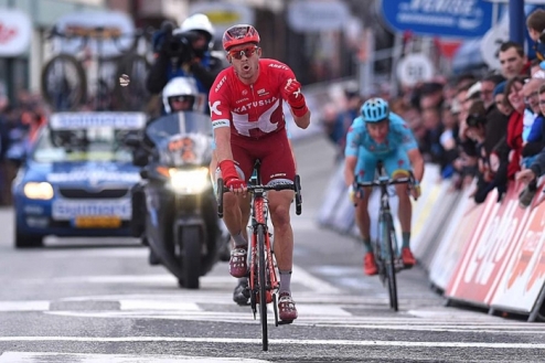 Три дня Де-Панне. Кристофф стал лучшим на первом этапе, Вивиани — на втором Состоялись два этапа трехдневной гонки в Бельгии.