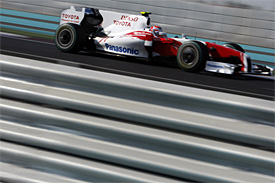 Кобаяси: "Отличная гонка" Пилот Тойоты очень доволен своим вторым гран-при Ф1 в карьере.