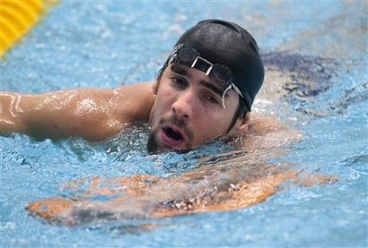 Плавание. Фелпс не попал в финал  Финальный заплыв на 100 метров пройдет без американца.