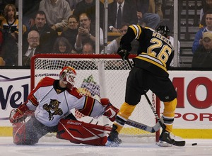 Вокоун стал первой звездой дня НХЛ Голкипер Флориды отстоял на ноль в поединке с Бостоном.