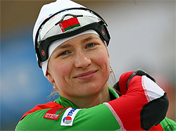 Домрачева: "Выстрелила по чужой мишени" Белорусская биатлонистка Дарья Домрачева, вчера занявшая третье место на этапе в Остерсунде, призналась, что нач...