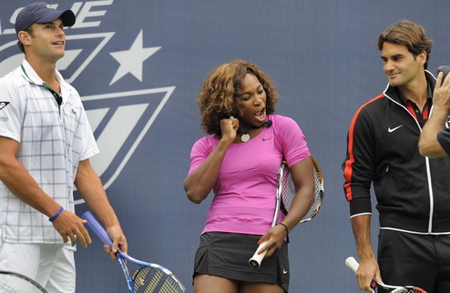 Роддик и Уильямс хотят сыграть в паре Зрители Олимпийских игр 2012 года могут стать свидетелями выступлений пары Роддик - Серена Уильямс.