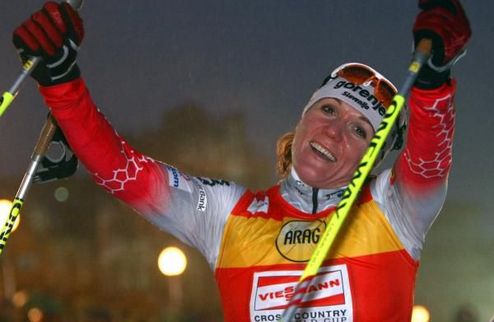Тур де Ски. Майдич отрывается Словенка Петра Майдич выиграла предпоследний этап Тур де Ски в итальянском Валь ди Фиеме.
