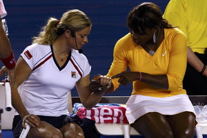 Клийстерс и Серена Уильямс сыграют 1 марта В Нью-Йорке состоится символичный матч-реванш полуфинального поединка US Open-2009 между первой ракеткой мира...