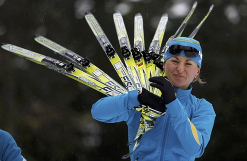Семеренко упустила подиум  Украинке Валентине Семеренко не хватило лишь девяти секунд, чтобы оказаться на подиуме этапа Кубка Мира в Контиолахти.  