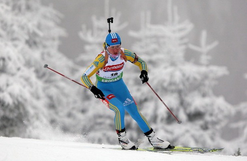 Биатлон. Валя Семеренко снова 4-я В финском Контиолахти завершилась гонка преследования среди женщин.