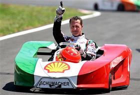 Шумахер: "Все идет по плану" "Красный барон" не теряет оптимизма перед грядущим Гран-при Китая.