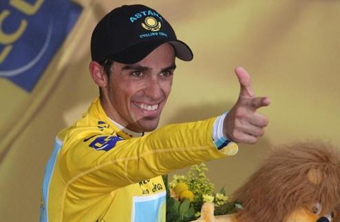 Контадор: хет-трик на Вуэльте Кастильи и Леона Испанец Альберто Контадор выиграл третью в своей карьере Вуэльту Кастильи и Леона и третью многодневку в ...